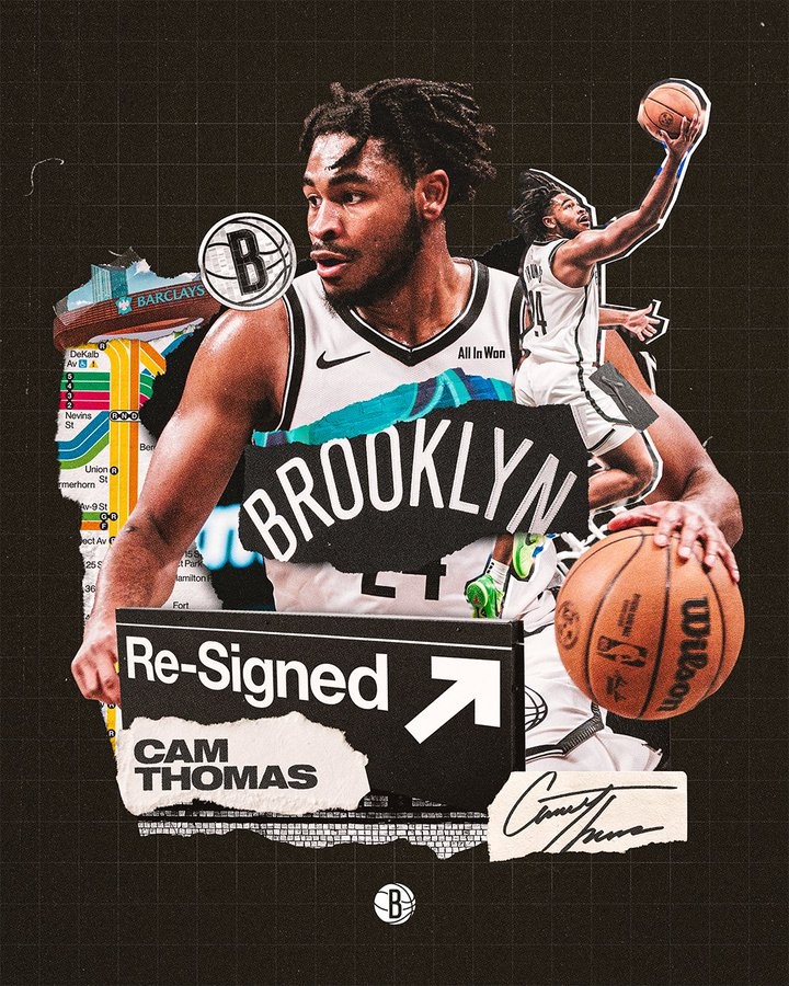 世界赛lol-1年600万资质报价！篮网官宣与卡梅隆-托马斯完成续约