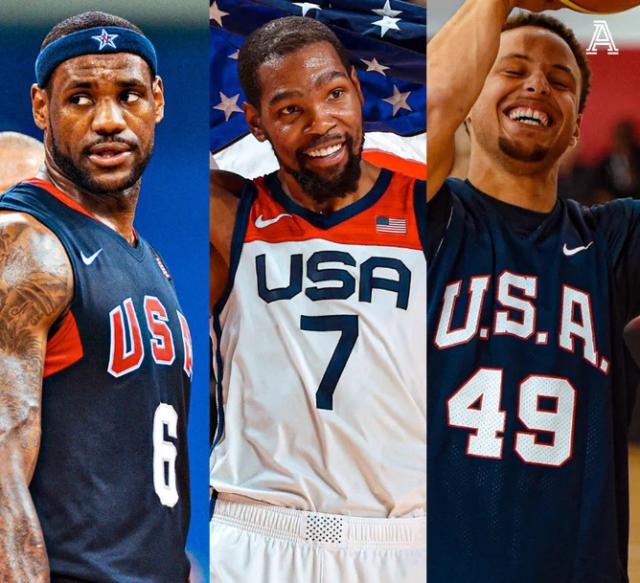 世界赛官网-真梦之队？詹姆斯出面游说 KD库里浓眉愿出战奥运！